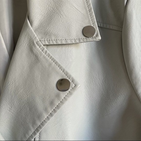 IN EVERY STORY Faux-Leather Biker Jacket - Picture 6 of 11